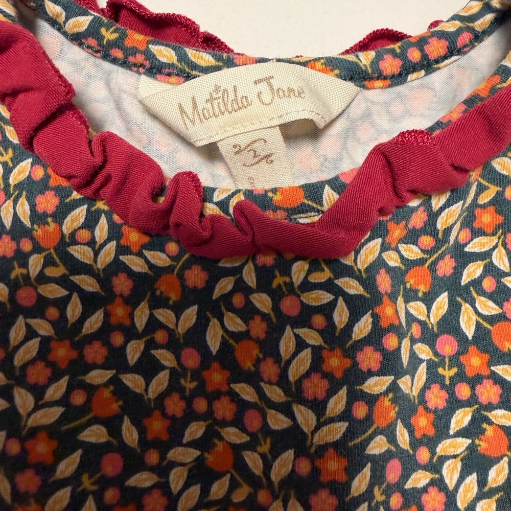 Lot of 7 Matilda Jane clothing. 4 dresses, 2 tops, 1 pants. Size 2 & 18-24 mths - Picture 12 of 16